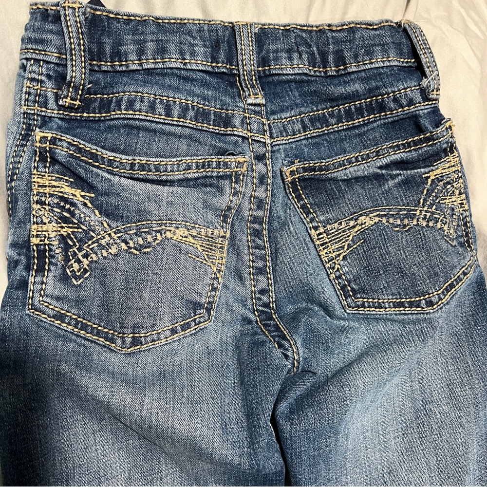 Wrangler 20X 10 slim adj waist Classic Blue Jeans